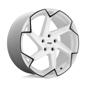 FLASH 20X10.5 5X112 66.5 GWB +40 BMW CAP