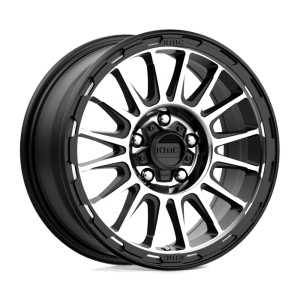 KM542 16X7 5X110 S-BLK MACH 30MM