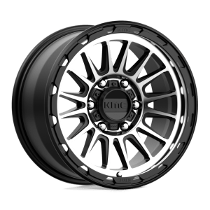 KM542 17X9 6X135 S-BLK MACH 18MM