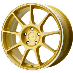 MR138 18X8 5X112 GOLD MACH-LIP 38MM