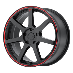MR132 18X8 5X120 M-BLK/RED +35MM