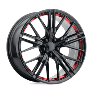 PR194RS 20X10 5X120 67 G-BLK RED-MACH 23