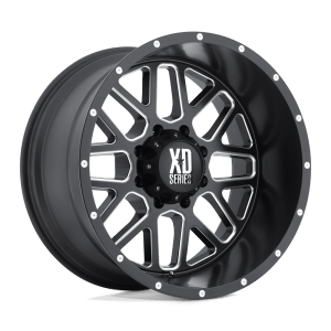 XD820 18X9 6X120 S-BLK MILL 18MM