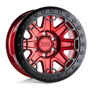 BR RIFT BL 17X8.5 6X135 +0 87 CDY RED BK